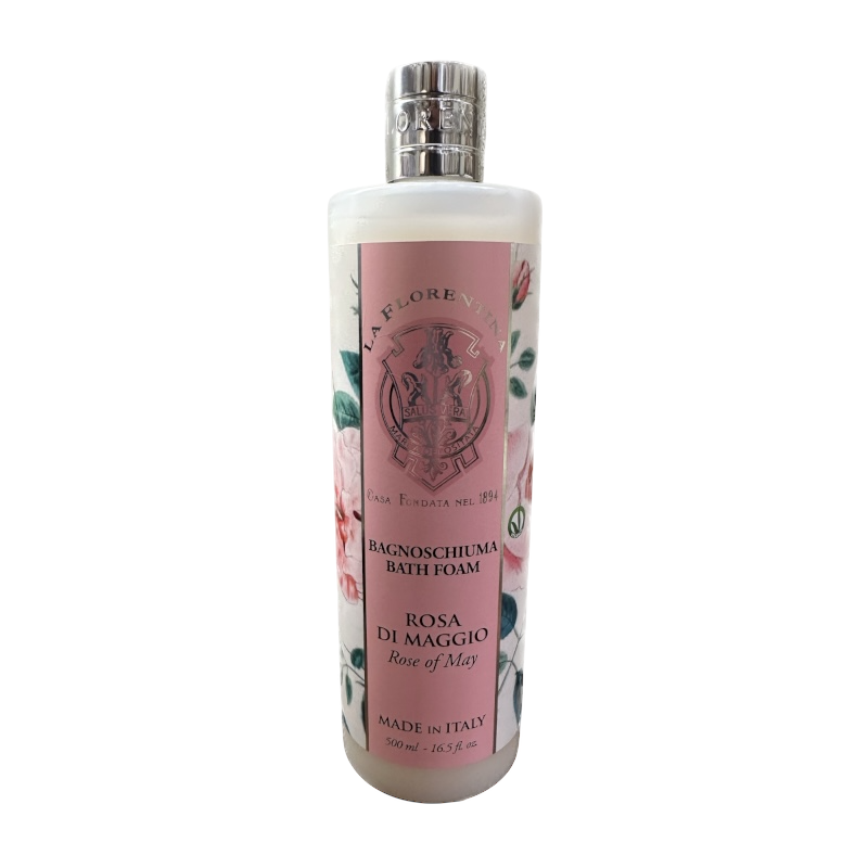 Bagnoschiuma 200 ml – Rosa di Maggio – La Florentina