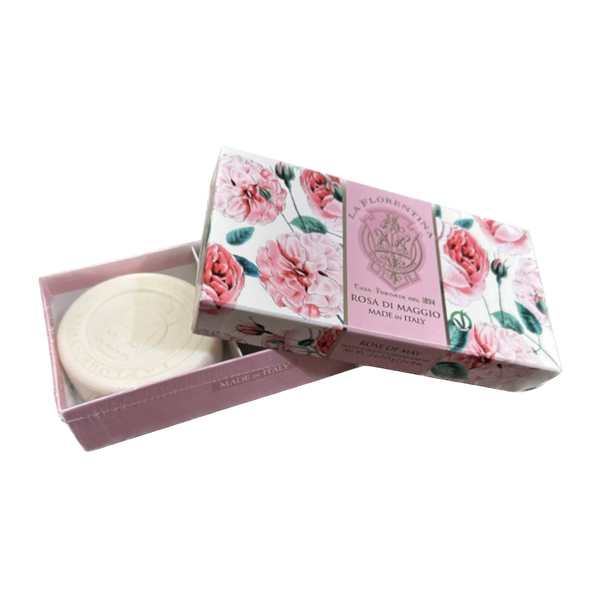 Box 2 Saponette 115gr – Rosa di Maggio – La Florentina