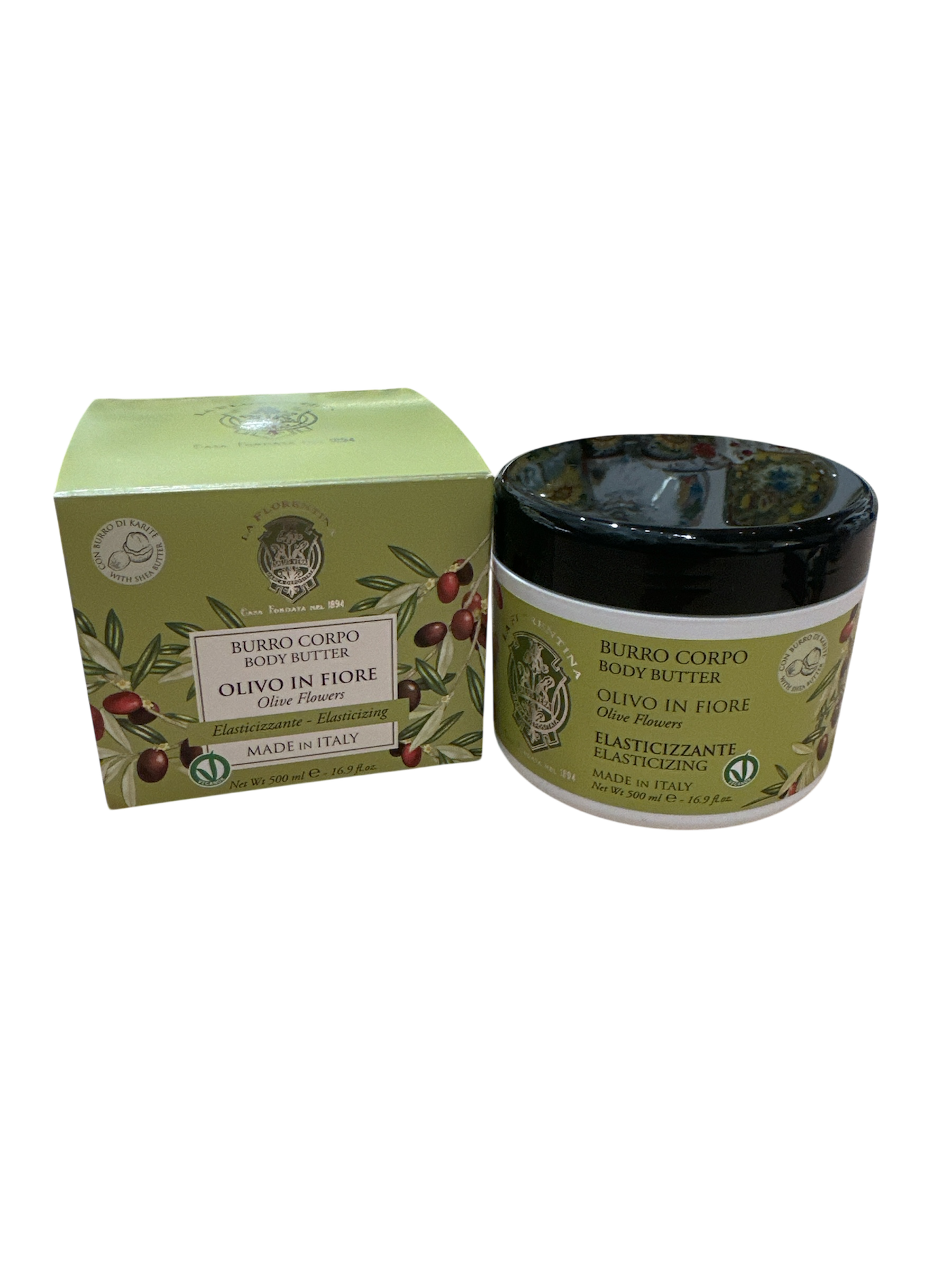 Burro Corpo 500 ml – Olivo in Fiore – La Florentina Made in Italy