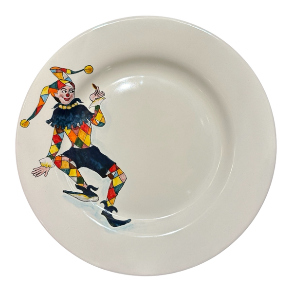Piatto Piano Diametro 28 cm “Farinella” – Commedia Dell’Arte