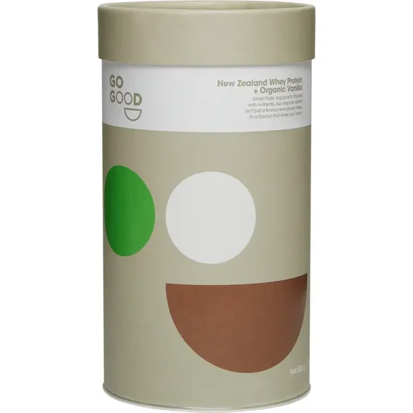 Whey Protein + Organic Vanilla 500g
