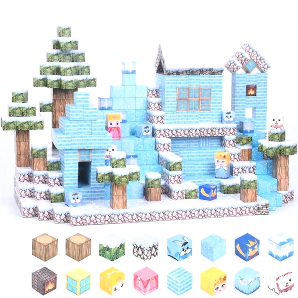 Magnetyczne klocki : Zimowa Kraina