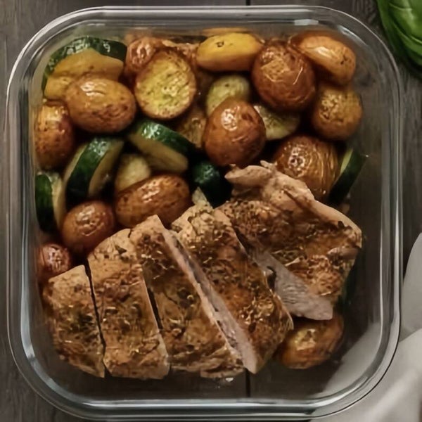 Grilled Steak and Vegetables