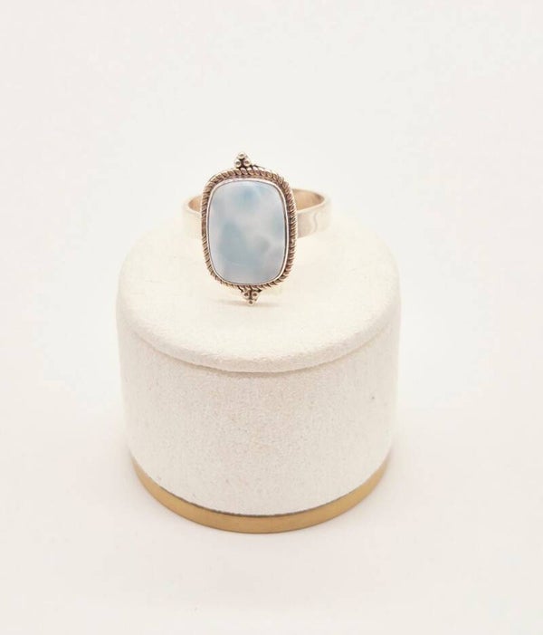 Anillo Cuadrado Entorchado