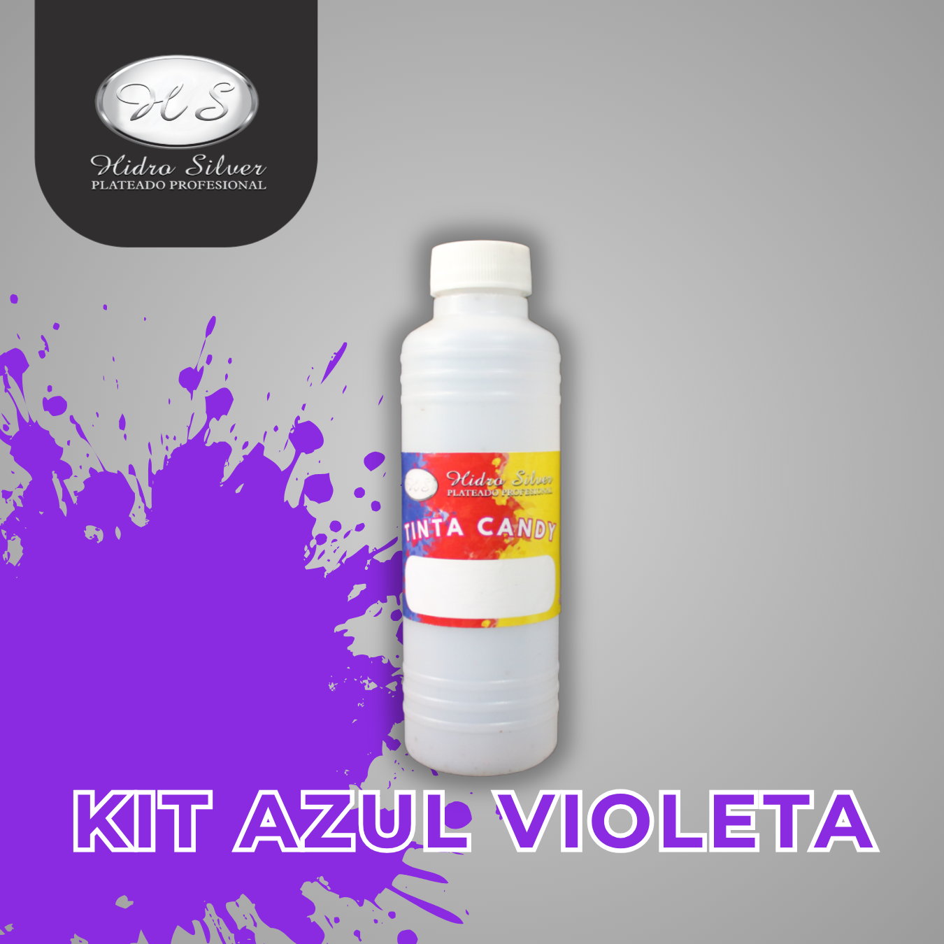 1 Tinta Candy Azul Violeta 30ml