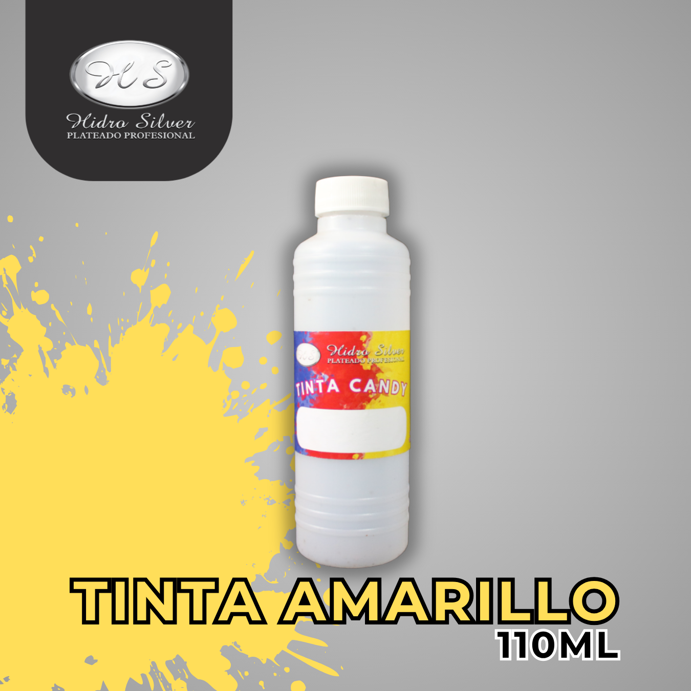 1 Tinta Candy Amarillo 110ml