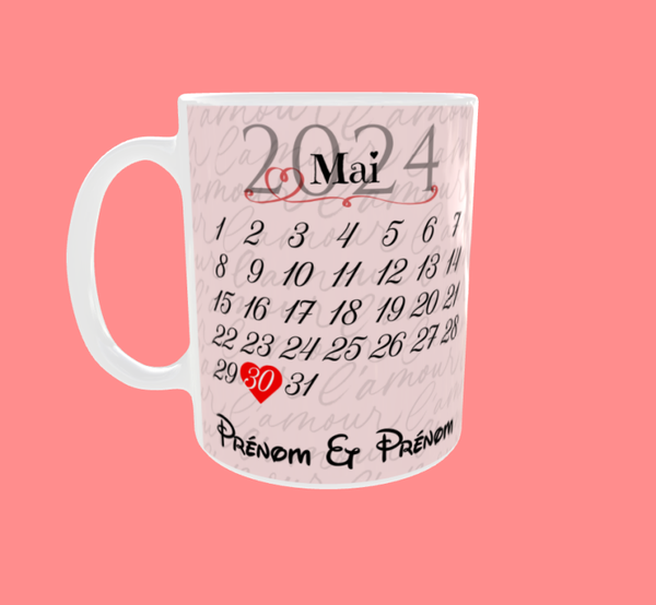 Mug " Date de Rencontre "