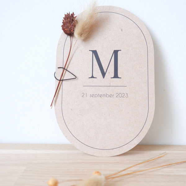 Geboortekaartje Mathieu