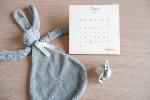 Aankondiging baby kalender