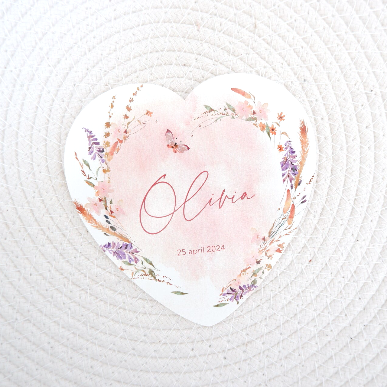 Geboortekaartje Olivia