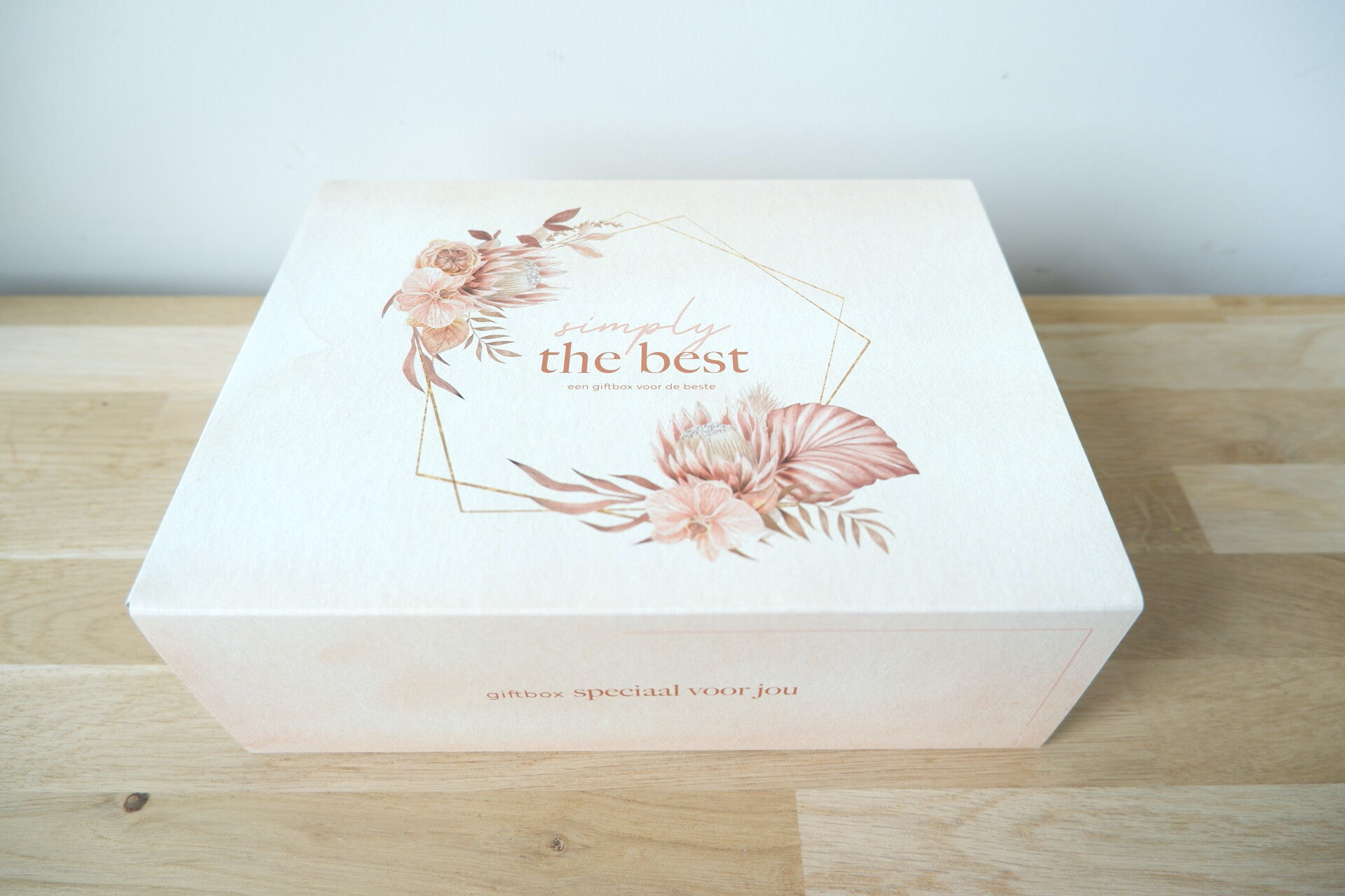 Giftbox geurkaars en huisparfum 'jij bent goud waard'