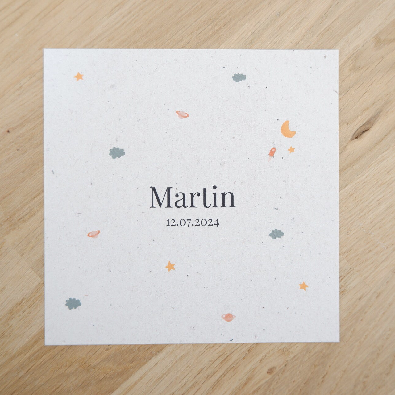 Geboortekaartje Martin