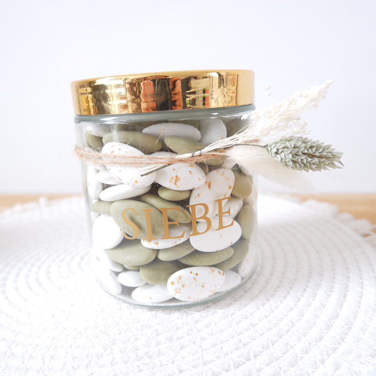 Cylinderpot 740ml met schroefdeksel