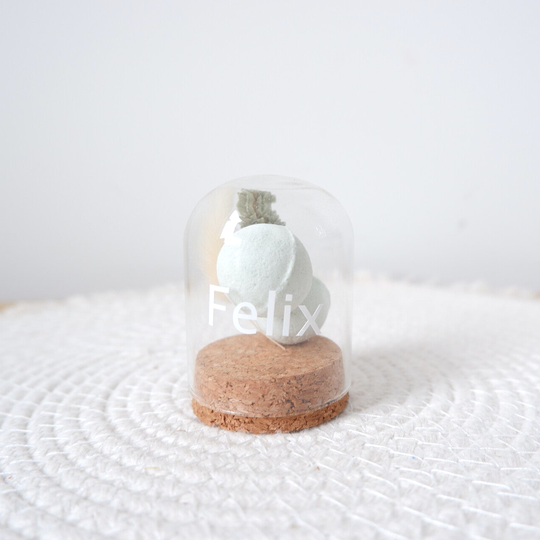 Stolpje met bruisballen groen