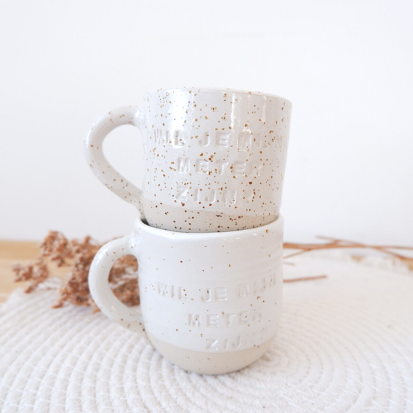 Mok keramiek 'Wil jij mijn meter zijn?'