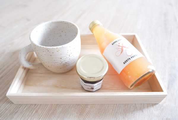 Plateau met lekkers voor mama