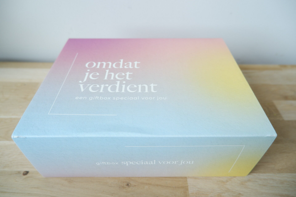Giftbox huisparfum en roomspray 'omdat je het verdient - de liefste mama'