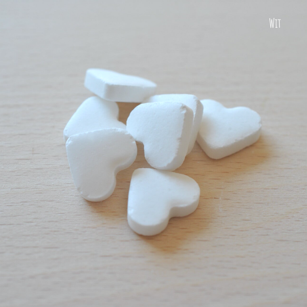 Mini hartjes dextrose (per 500gr)