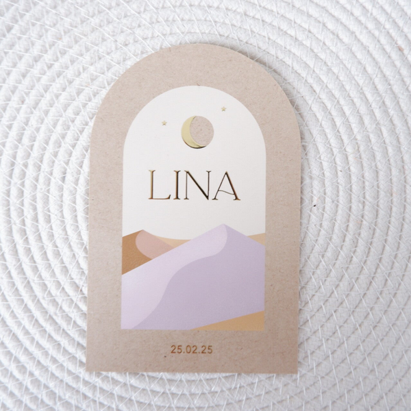 Geboortekaartje Lina