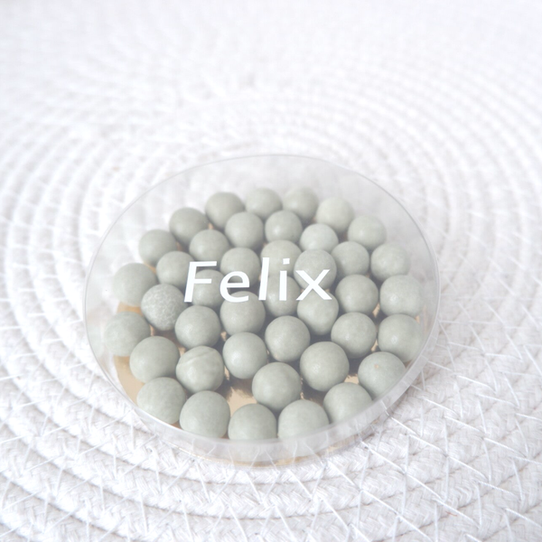 Rond doosje knickx groen