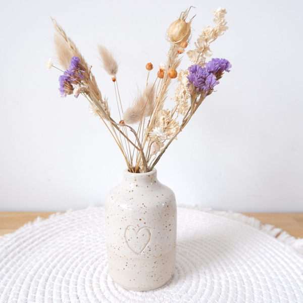 Vaasje keramiek hartje