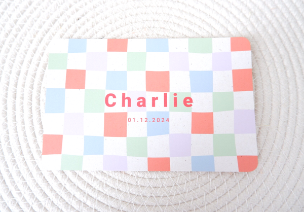 Geboortekaartje Charlie