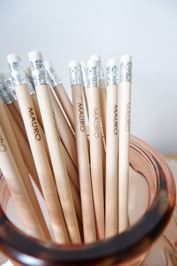 Potlood met naam (per 5 stuks)