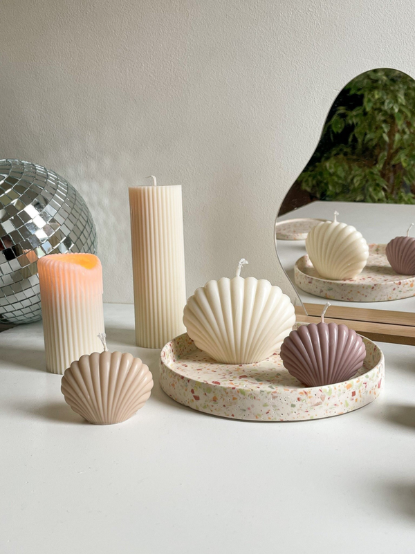Schelp kaars