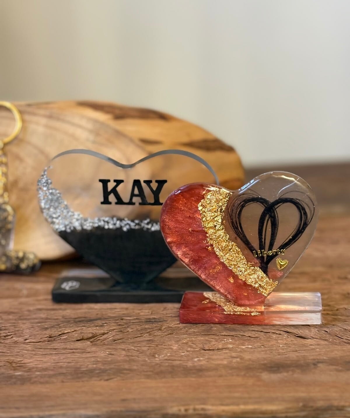 FTH Creations decoratie hart om neer te zetten