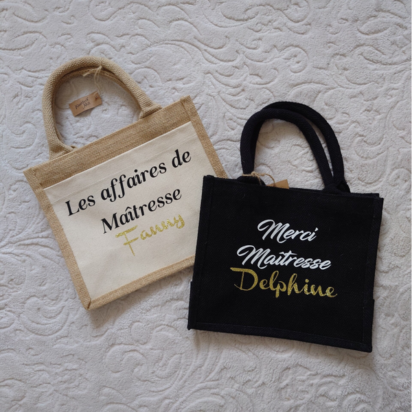 Sac en toile de jute