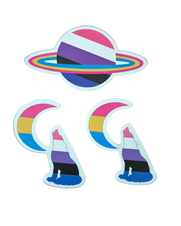 Sticker Pan-Genderfluid