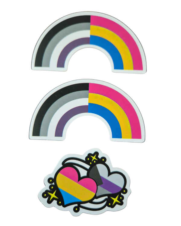 Sticker Pan-Aseksueel
