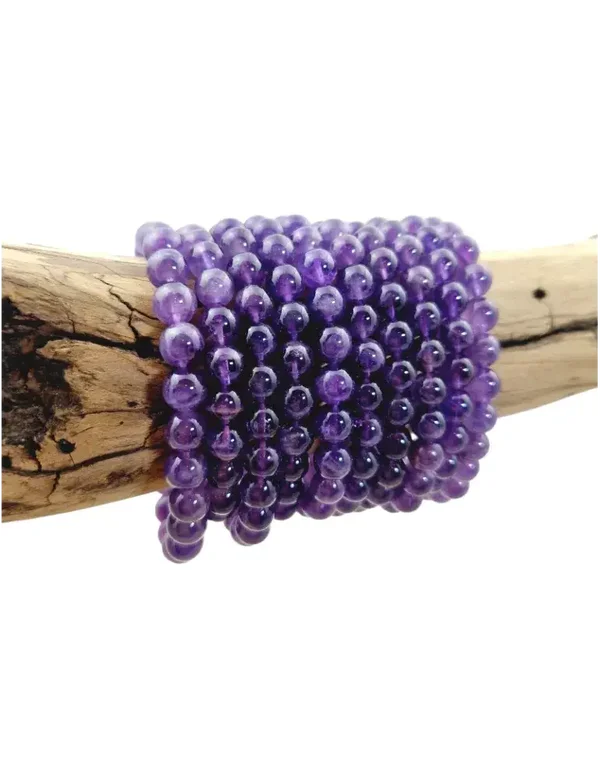 BRACELET AMETHYSTE FONCEE