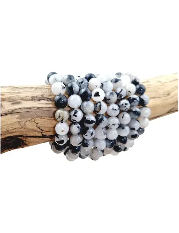 bracelet quartz tourmaline