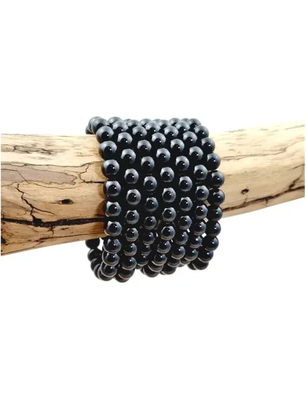 bracelet spinelle noire