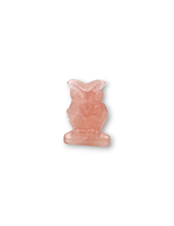 Hibou sculpté