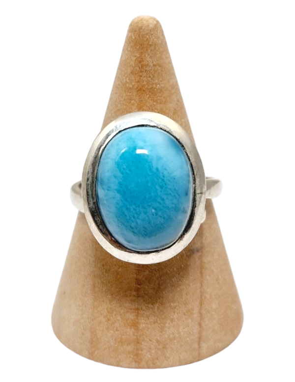 Melissa Bague argent serti clos larimar