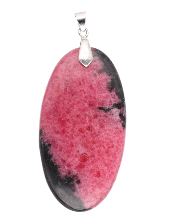 pendentif rhodonite