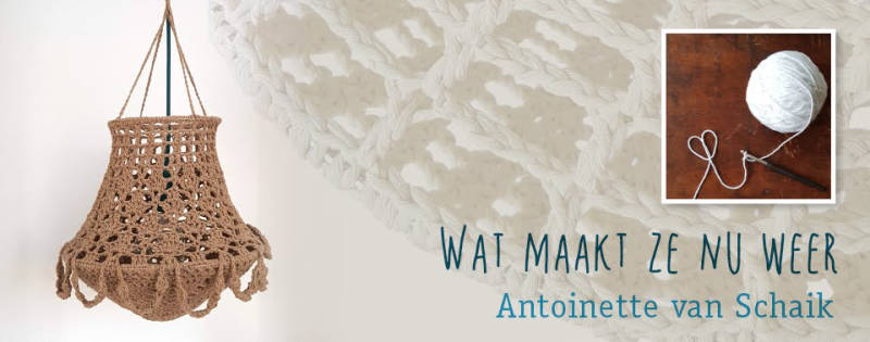 Gehaakte kroonluchter kroonluchters magazine haak patronen aan de haak huisje van katoen haken antoinette van schaik wat maakt ze nu weer