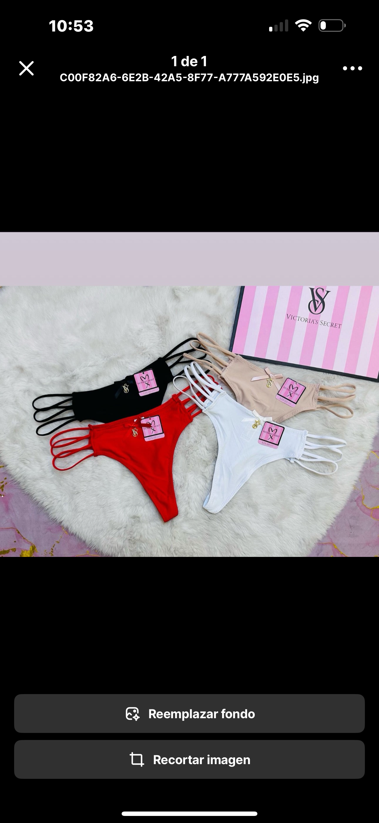 Tanga triple tira ✨dije Victoria secret✨