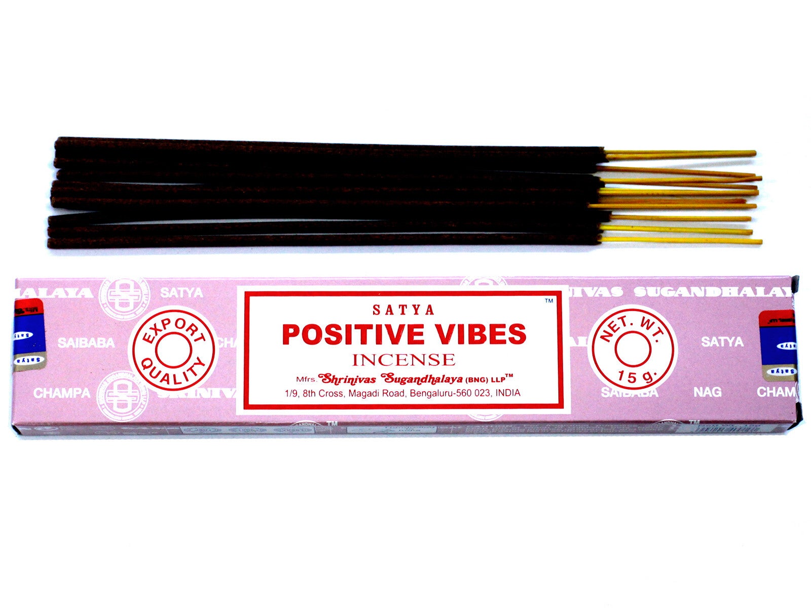 Satya Positive vibes incense