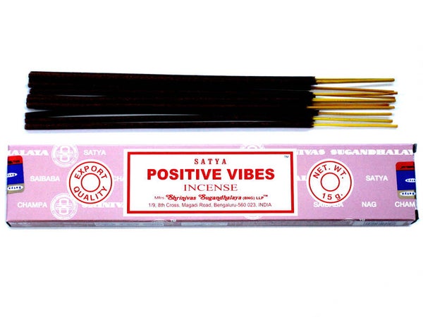Satya Positive vibes incense