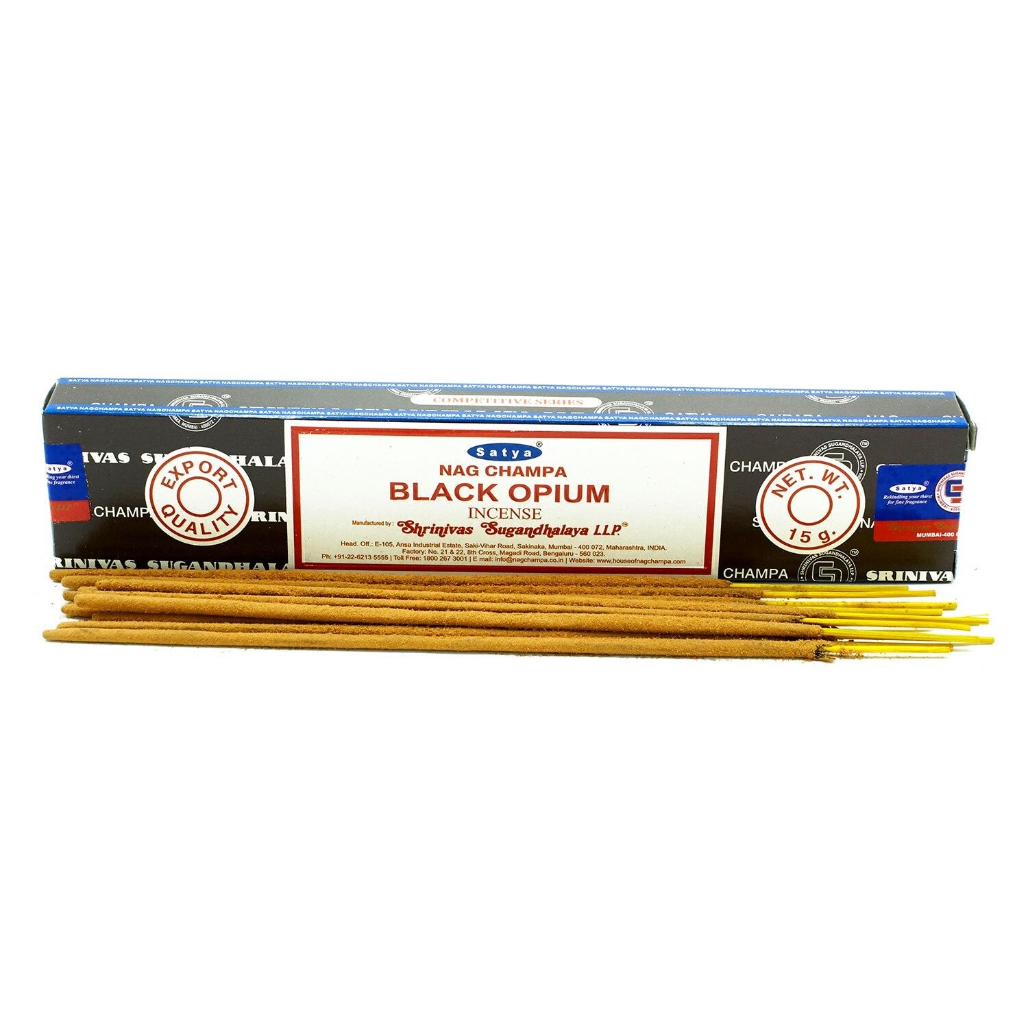 Satya Black Opium Incense