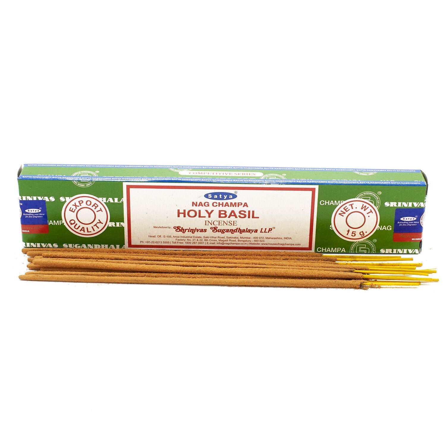 Satya Holy Basil Incense