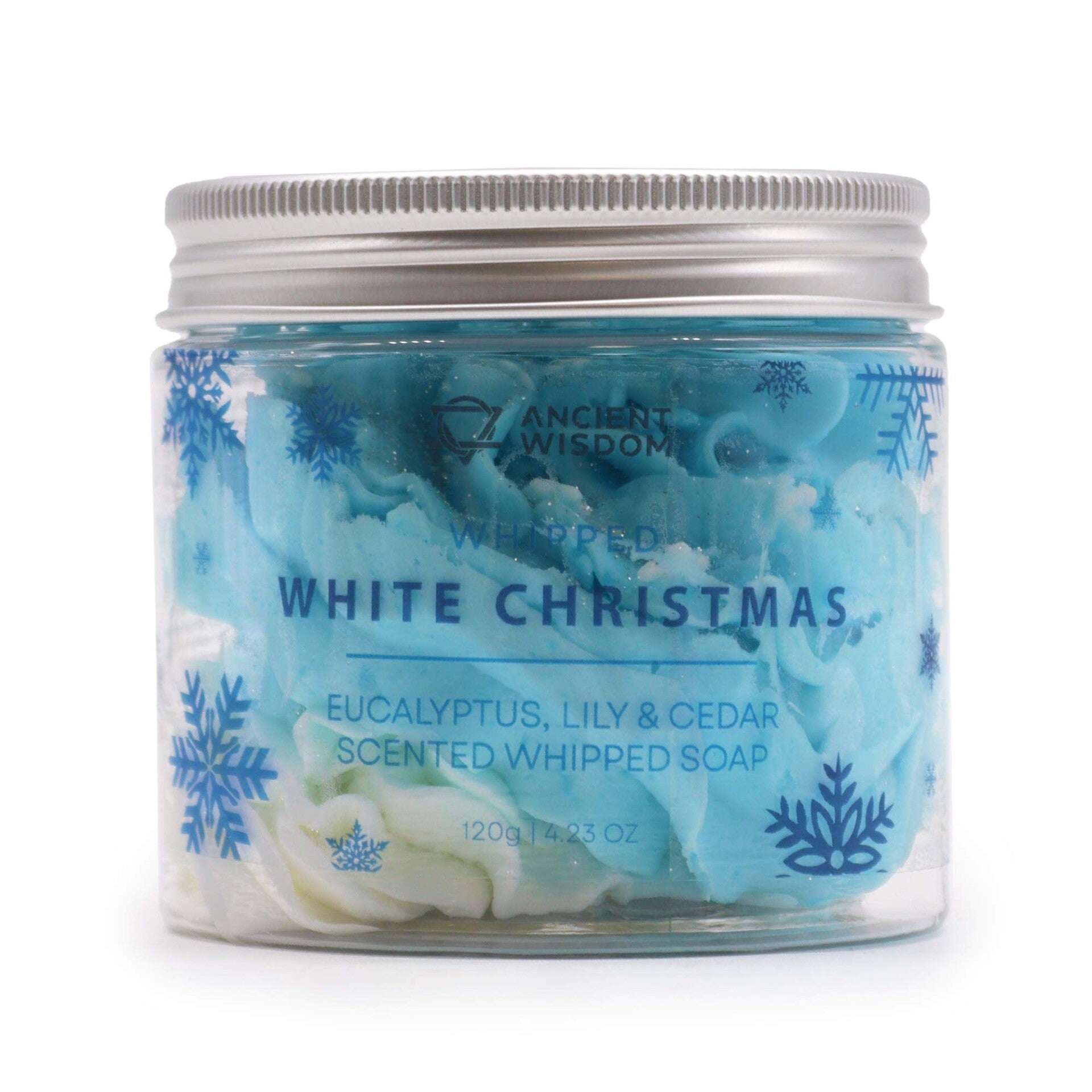 Whipped soap white Christmas