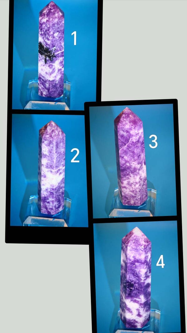 Lepidolite Tower
