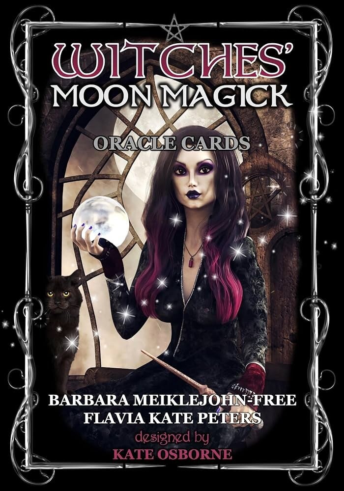 Witches moon magic oracle cards