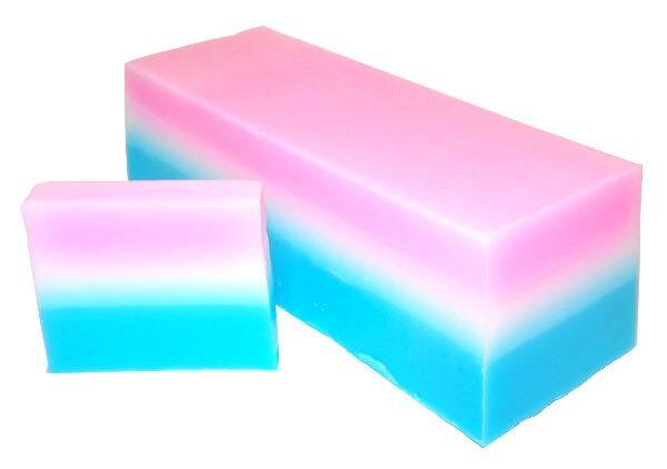 Baby powder soap bar