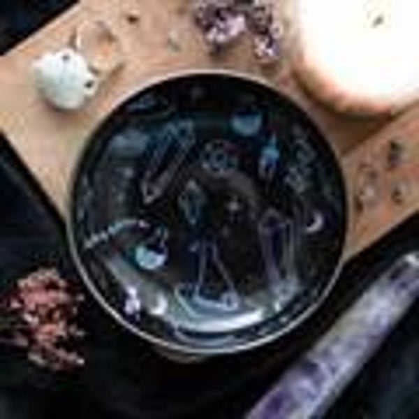 Crystal witch Trinket dish