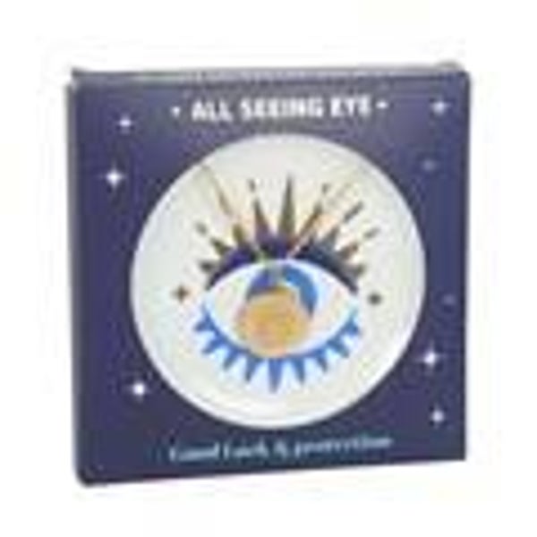 All Seeing Eye Necklace and Dish Gift set